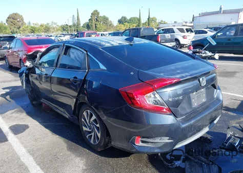 2017 Honda Civic Ex z USA, uszkodzony, nr VIN 2HGFC2F77HH532565